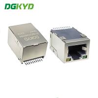 Interface modulaire rapide du filtre SMD 8P8C d'Ethernet d'interface réseau de DGKYD911B031AB2W4S057 SMD RJ45 sans LED