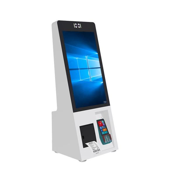 Kiosque de commande en libre-service interactif Windows pour le commerce de détail et la restauration