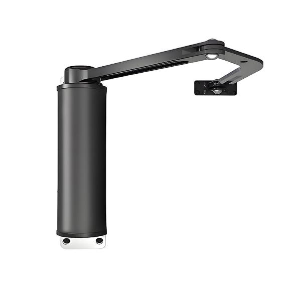 Contrôle d'accès intelligent pour résidences commerciales à monture latérale, ouvre-porte pliable à bras pivotant