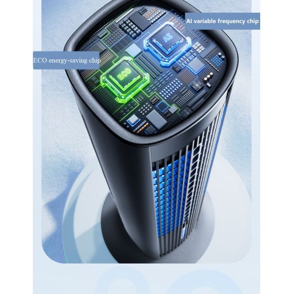 Floor Vertical Mobile Ice Mist Air Conditioning Fan with 220V Voltage and Private Mold