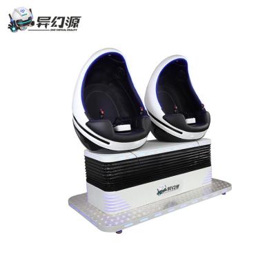 9D VR Egg Chair Roller Coater 2 Players 220V For VR Theme Park