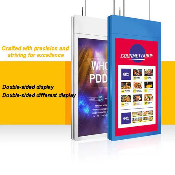 55 Inch High Brightness Window Shop 2500nits digital window display Slim Advertising Screens