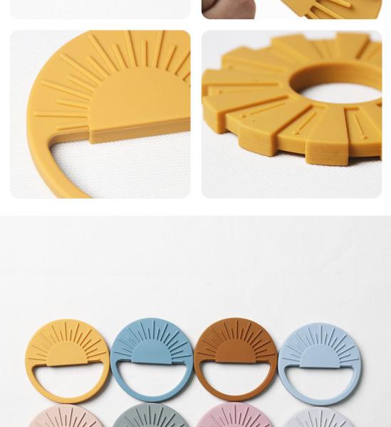 Baby Teething Toys Children'S Silicone Gum Grinding Products Mother And Baby Soothing Gum