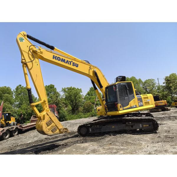 27ton Used Komatsu Excavators Pc270 1.26m3 Bucket Different Types Of Digging Machines