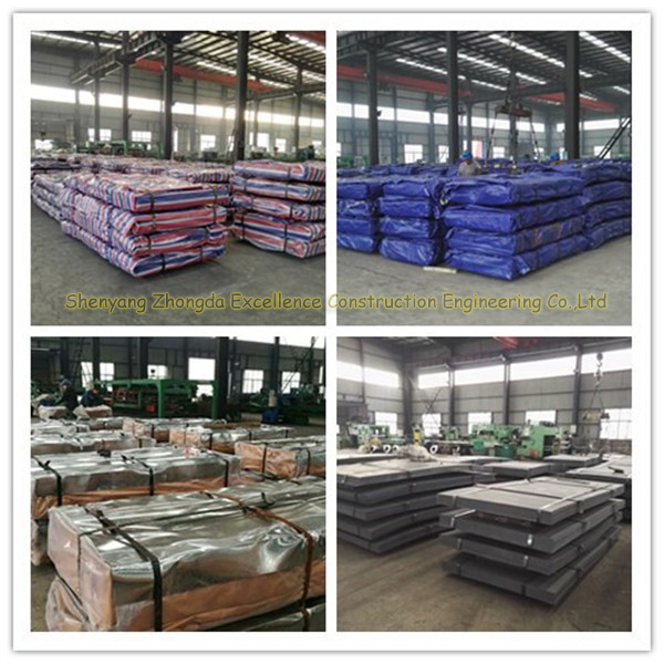 A36 RENTAI Safety Corrugated Metal Floor Decking 1000mm - 1500mm Width