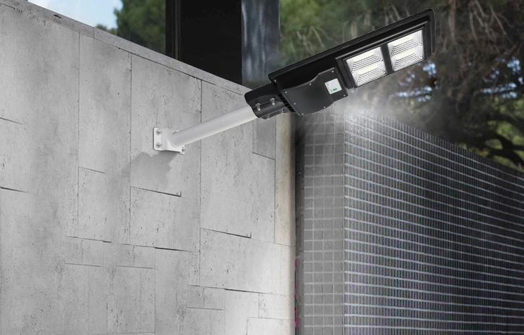 High Lumen Outdoor Solar Street Lights , All In One Solar Street Light 30W 60W 90W