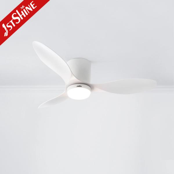6 Speed Plastic Ceiling Fan White Finished Electric Fan with motor