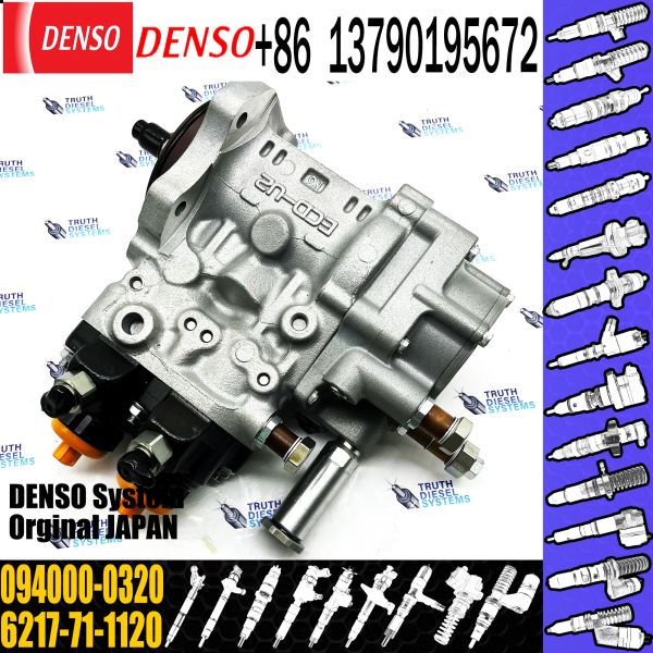 Mechanical Engine Parts FUEL PUMP 6217-71-1120 094000-0320 for Engine WA500-3 SA6D140E-3