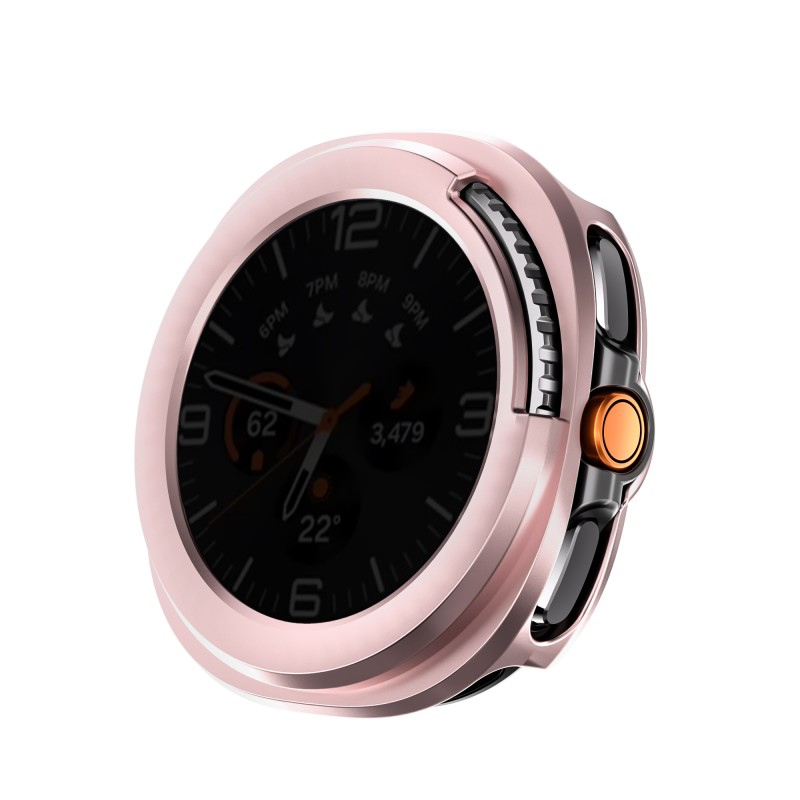 Eraysun Anti-Spy PC Tempered Glass Watch Cases for Samsung Galaxy Watch 8 Classic  Cover Case.