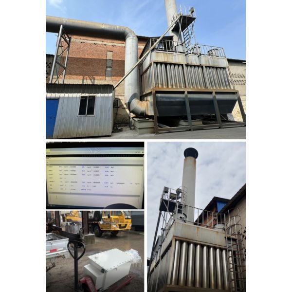 High Frequency Voltage Pulse Plasma White Smoke Removal System Waste Gas Equipment  Treatment