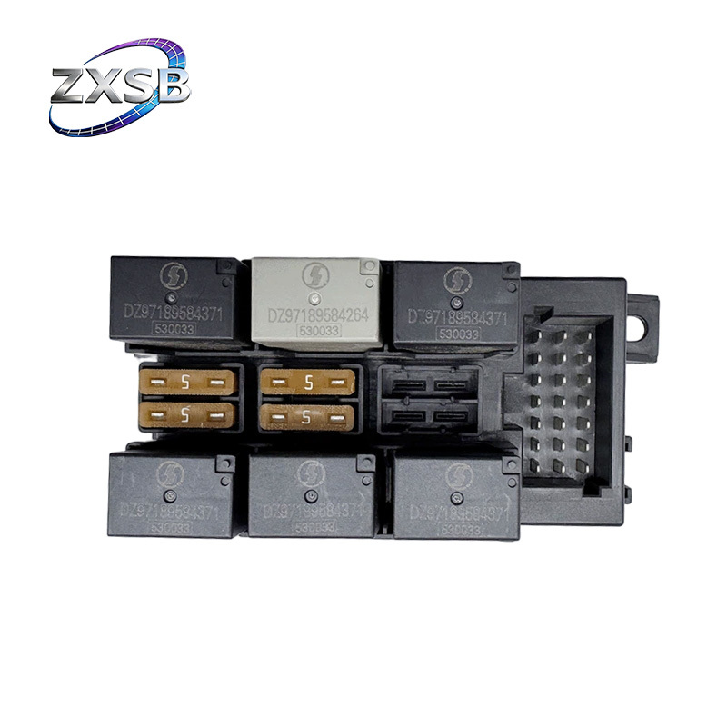 SHACMAN DZ97189584275 6-Way Relay & Fuse Box Assembly Electrical System X5000 / M3000S / New M3000