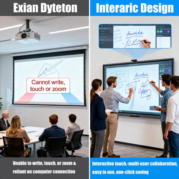 65 Inch LCD Touch Screen Interactive Flat Panel Display with Android AI Function and 20 Touch Points