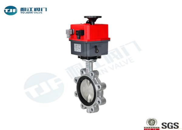 Cast Iron Wafer Butterfly Valve PN10 / PN 16 For Water Source Projects