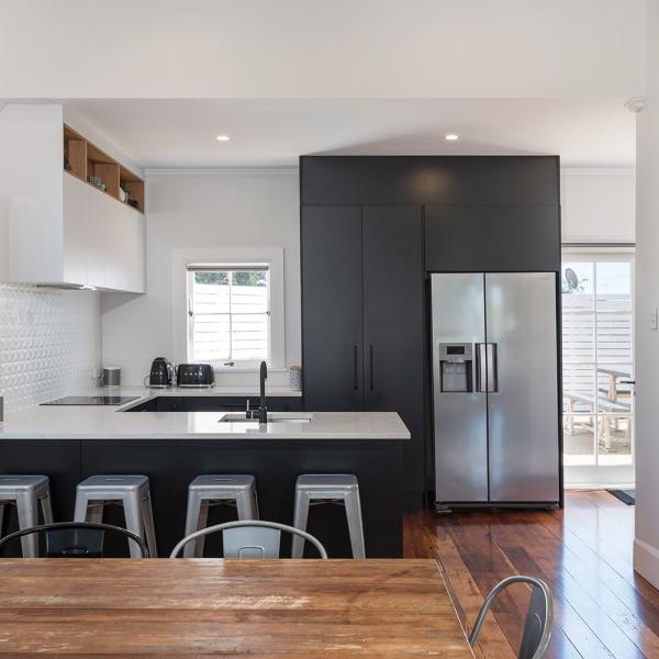 Lacquer Metal Modular Kitchen Cupboard Cabinets Modern Smart Black White