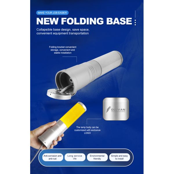 Lampe d'avertissement à LED stable pour machine-outil, pour une lueur verte et une protection anticorrosion