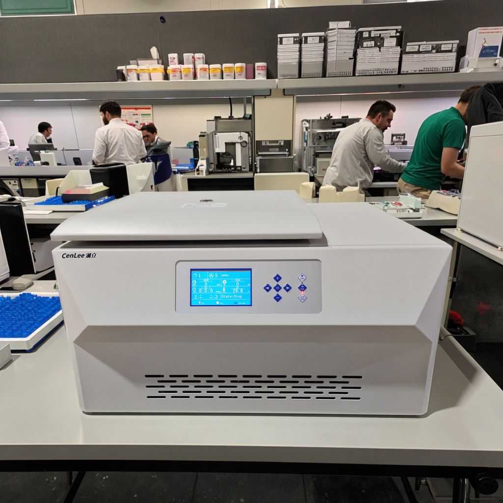 CenLee2050R High Speed Centrifuge 20500rpm 4x750ml Benchtop Bar Versatile