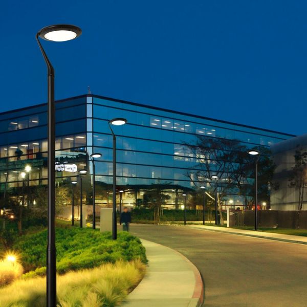 Solar Bollard Light IP65 Waterproof LED Garden Lamp for Park, Villa and Pathway Use