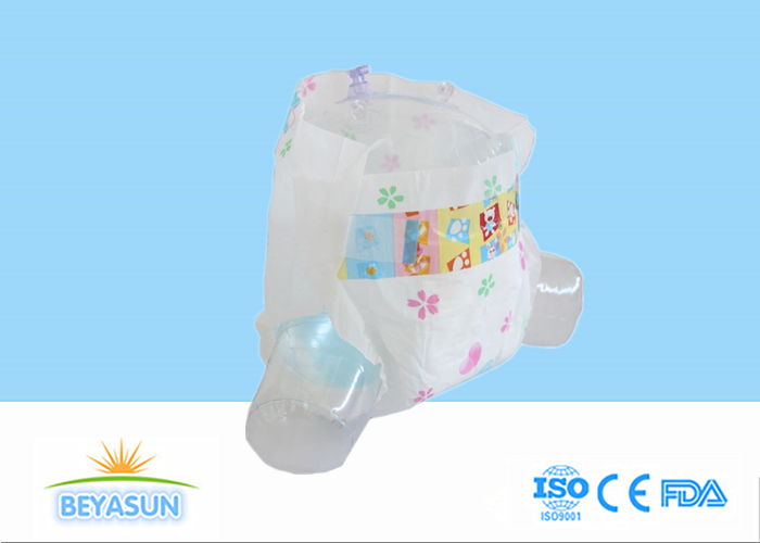 Oem Soft Sleepy Custom Baby Diapers In Bales , High And Instant Absorption