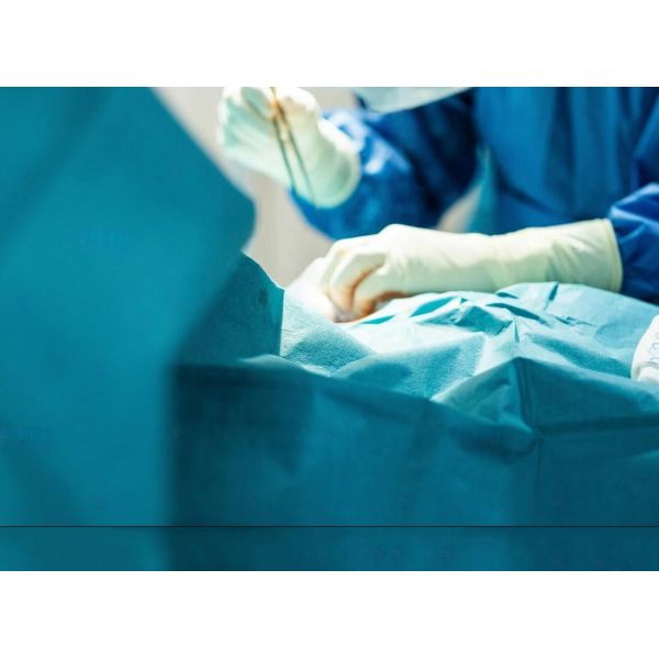 Haixin Direct Sale Disposable Sterile Universal Surgical Reinforced Drape General Pack Set C-section Surgical Drape