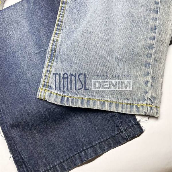 6.5 Oz Stretch Lightweight Cotton Twill Denim Fabric For Jeans