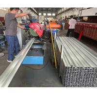 Rolo de aço galvanizado do Purlin da CZ que forma estações da máquina 18 para a construção civil
