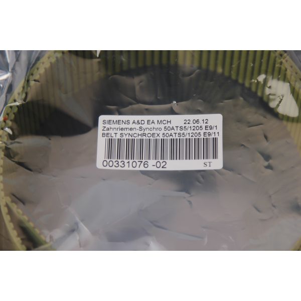 00331076 02 SMT Spare Parts Siemens Parts Toothed Belt Synchroflex