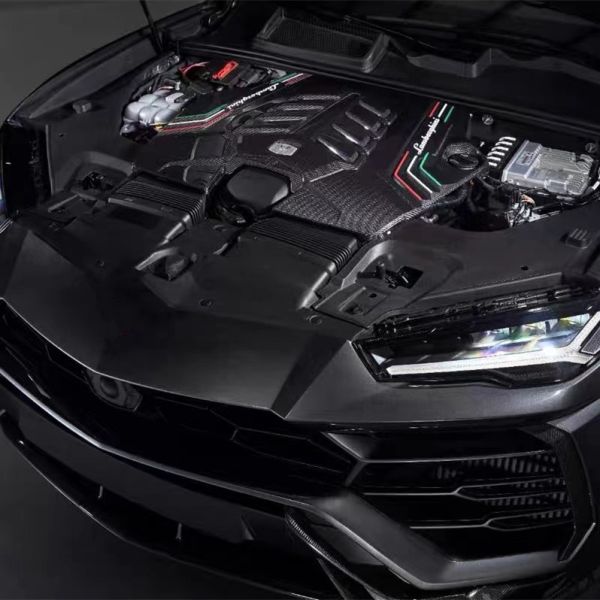 2019 Black Lamborghini Body Kit Dry Carbon Fiber Engine Interior Guard Shield