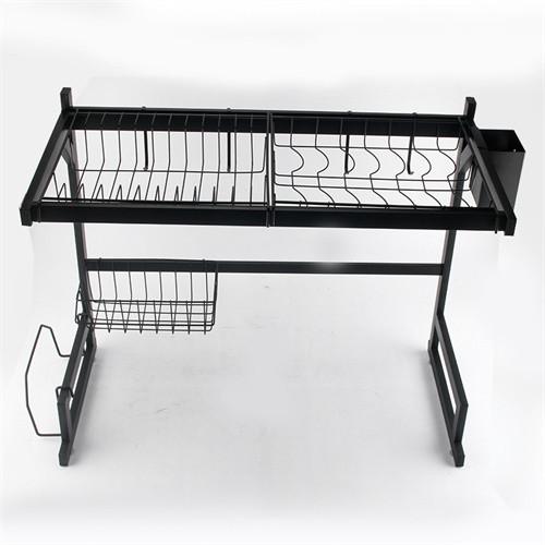 Thickened Carbon Steel Draining Rack  Food Grade PP Plastic Safe And Environmentally Friendly