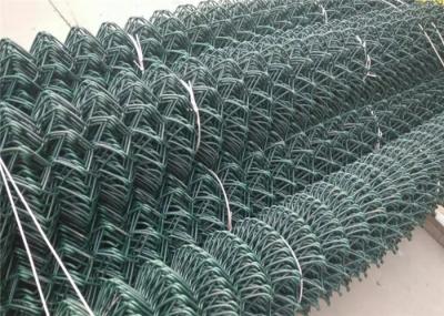 50x50mm Sport Court Diamond Galvanized Steel Chain Link Fence