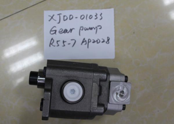 Bomba piloto hidráulica, bombas de engrenagem de R55-7 XJDD-01033 para a máquina escavadora de HYUNDAI