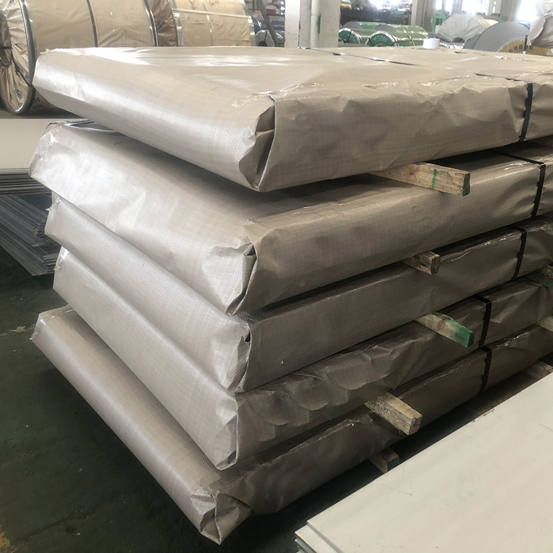 Hoja de acero inoxidable laminada en frío y pulida espesor 0,05 mm-3 mm