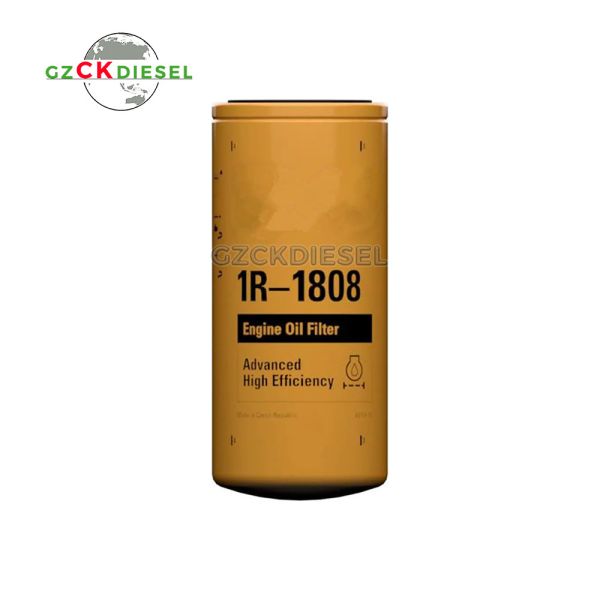 Oil Filter 1R-1808 for Excavator 3412 3412C 3412E 3456 3512C C11 C13 C15 C18 C27 C32 C7 C7 C9 Engine