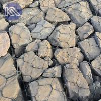 Matraque en gabion hexagonale revêtue en PVC