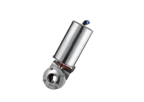 3 Inch Pneumatic Butterfly Valve  Stainless Steel High Corrosion Resistant
