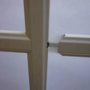 Alloy Aluminum Window Muntin Bars Insulating Glass Black Muntin Bars
