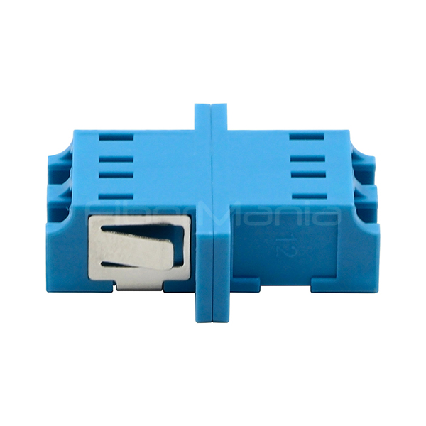 Однорежимные дуплексные пластиковые оптические адаптеры SC UPC к SC UPC Blue