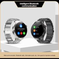 TK26 Health Monitoring Smart Watch 1.43 Inch ECG PPG BT Call Metal Strap Mens Smart Fitness Watch