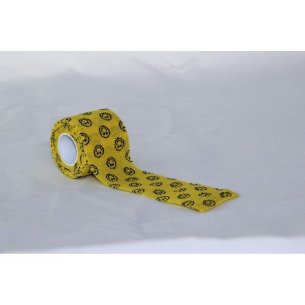 Vendajes impresos aduana flexible auta-adhesivo de la cara de la sonrisa