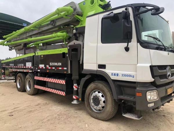 2012 Zml 47m Pompe à béton sur camion Benz et équipement lourd avec service après-vente