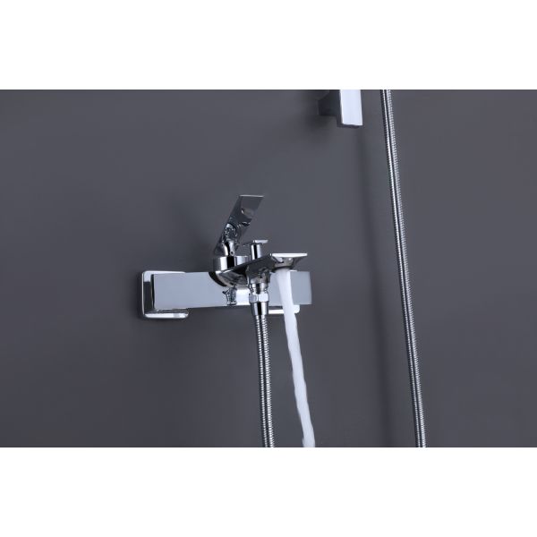 Brass Bathroom Single Handle Shower Mixer Bathtub Shower Faucet with Soft Spray Pattern