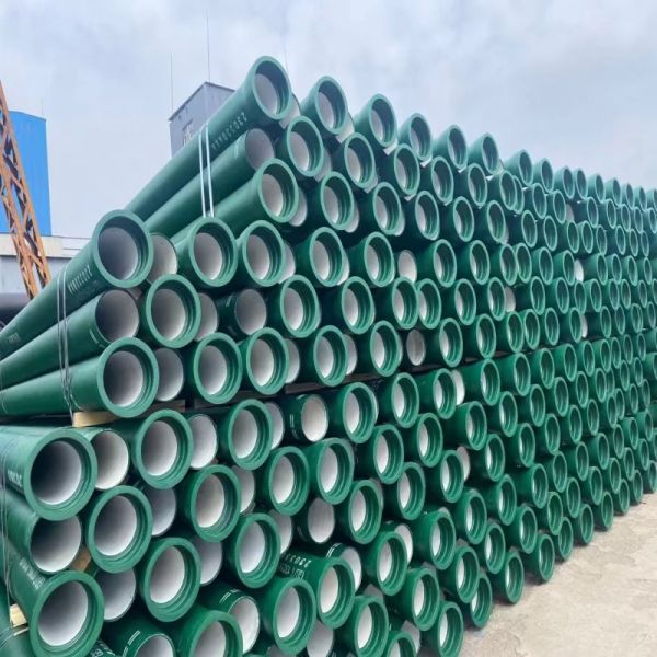 Centrifugal Ductile Cast Iron Pipe For Water Supply Cement Lined Manufacturer