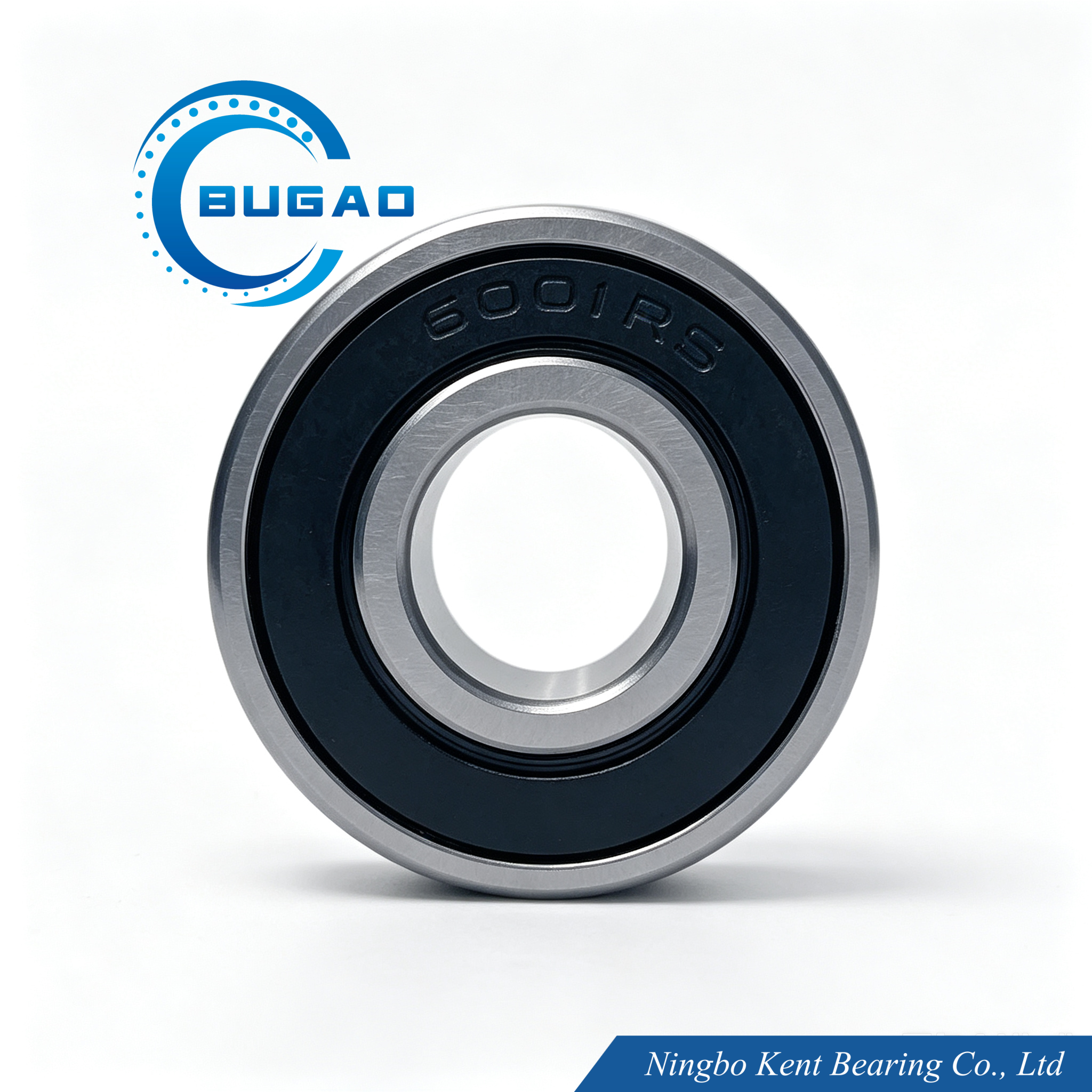 6001-RS Deep Groove Ball Bearing 12x28x8mm, Single Rubber Sealed, High Speed Low Noise Precision Bearing Steel for Household Appliances, Industrial Fans, Motors and Light Mechanical Equipment