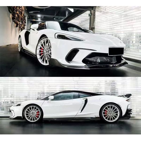 PRO Dry Carbon McLaren GT Body Kit Front Lip Rear Spoiler Hood Side Skirt