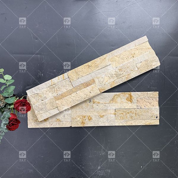 Внешняя стена Сланцевые каменные панели Плитки из натурального камня Стенная облицовка Культурный камень для камина