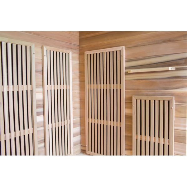 Computer Steaming Room Double Lightwave Sauna Box Full Body Detox Sweat Control Panel Sweat Steaming Room