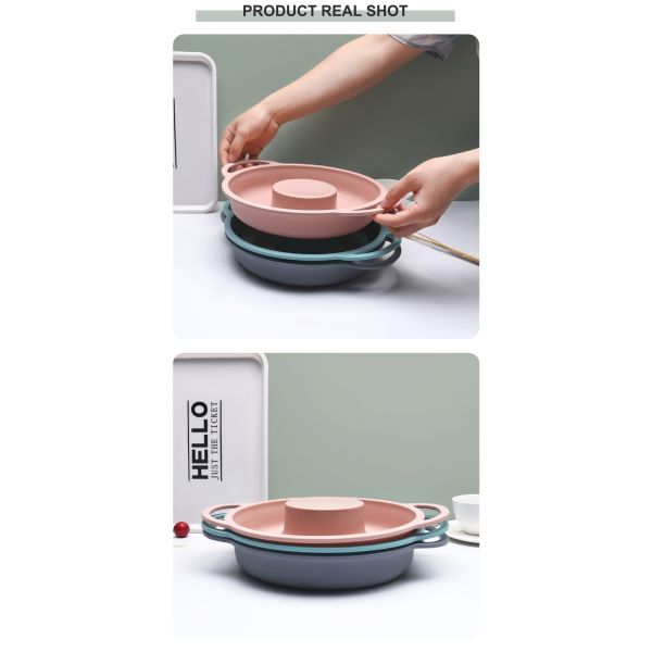 BPA Free Multifunctional Food Grade Silicone Round Cake Pan