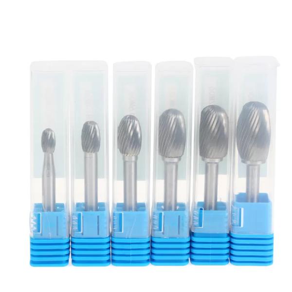 YG6/YG8 Grade Tungsten Carbide Rotary Burrs in Full Size for Smooth and Accurate Material Removal