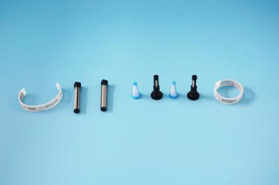 A injeção do ABS moldou as peças dos filtros do plástico na filtragem do injetor do motor do diesel/combustível