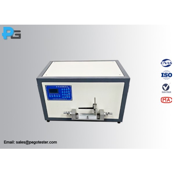 IEC60851-3 Standard Enamelled Round Wire Abrasion Resistance Test Apparatus with DC (6.5±0.5)V Test Voltage and Automatically Rotating Sample