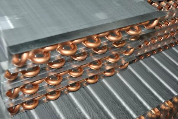 Tube Aluminum Fin Heat Exchanger / 240v Plate Fin Type Heat Exchanger